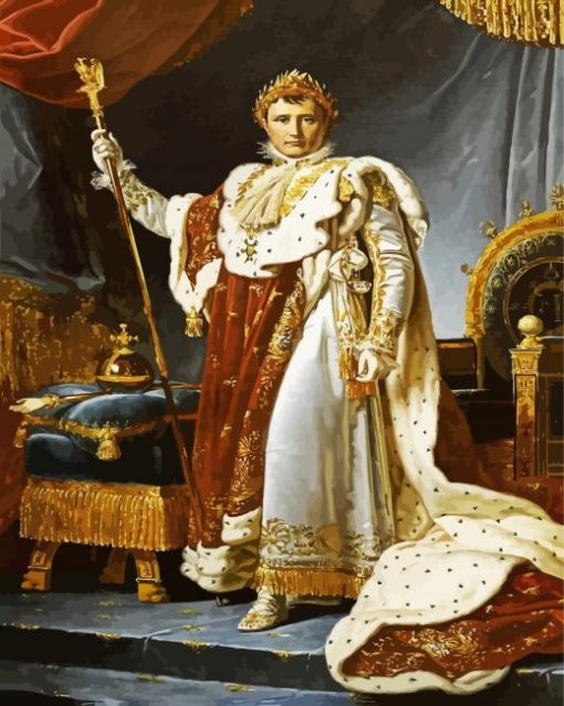 Napoleon Bonaparte paint by numbers