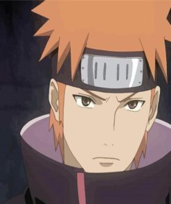 Naruto Anime Character Yahiko paint by numbers