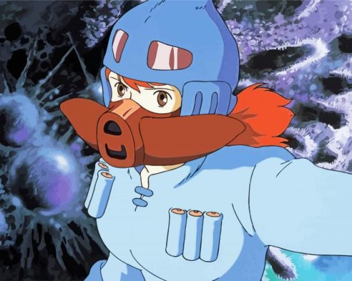 Nausicaa Of The Valley Of The Wind paint by number