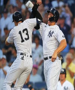 New York Yankees Baseballers paint by number