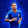 Neymar Football Player paint by number