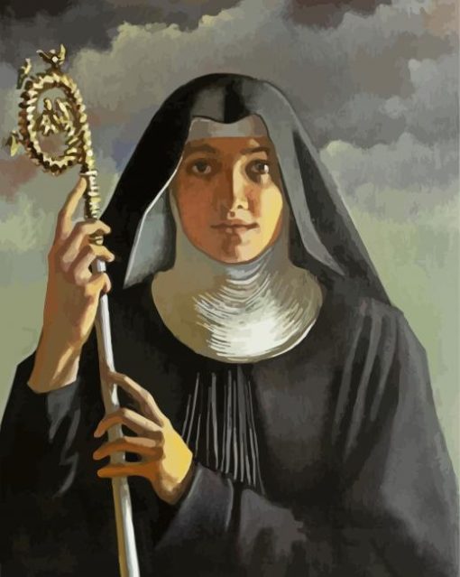 Nun paint by number