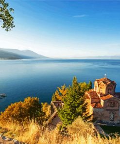 Ohrid Lake paint by number