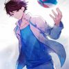 Oikawa Volleyball Player paint by number