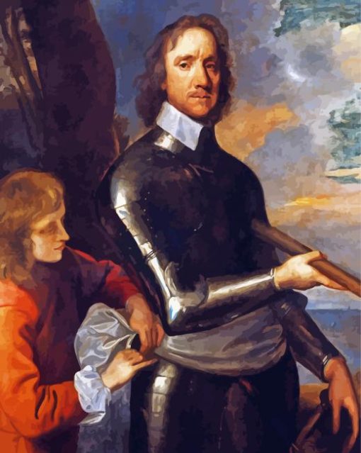 Oliver Cromwell paint by number