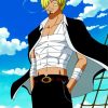 One Piece Vinsmoke Sanji paint by numbers