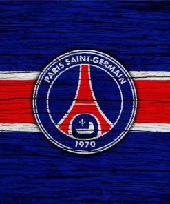 PSG Football Club Logo paint by number