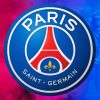 Paris Saint German Logo paint by number