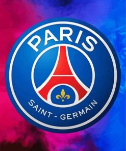 Paris Saint German Logo paint by number