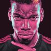 Paul Pogba Art paint by number