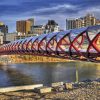 Peace Bridge Calgary paint by number