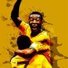 Pele Footballer paint by number