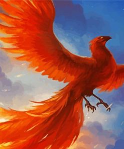 Phoenix Fawkes paint by numbers