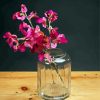 Pink Sweetpea Jar paint by numbers