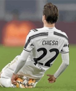 Player Federico Chiesa paint by number