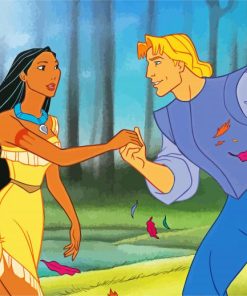 Pocahontas And Prince paint by number