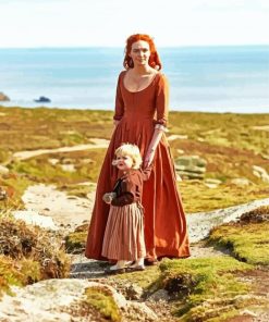 Poldark Movie paint by numbers