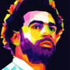 Pop Art Mohamed Salah paint by numbers