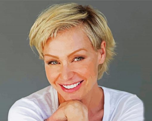 Portia De Rossi paint by number