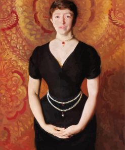 Portrait Of Isabella Stewart Gardner By Sargen paint by numbers