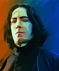 Professor Serverus Snape Art paint by numbers