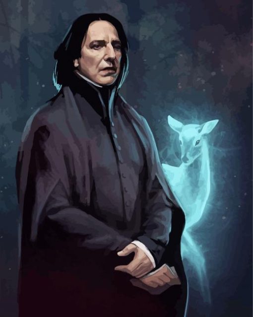 Professor Serverus Snape Harry Potter paint by numbers