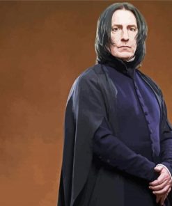 Professor Serverus Snape paint by numbers