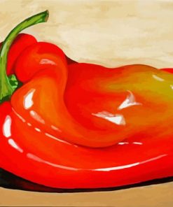 Red Hot Chili Pepper paint by number