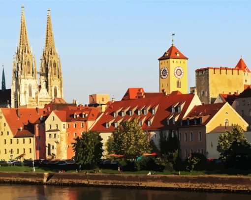 Regensburg paint by number