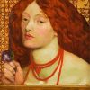 Regina Cordium By Rossetti paint by numbers