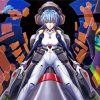 Rei Ayanami Evangelion Anime paint by numbers