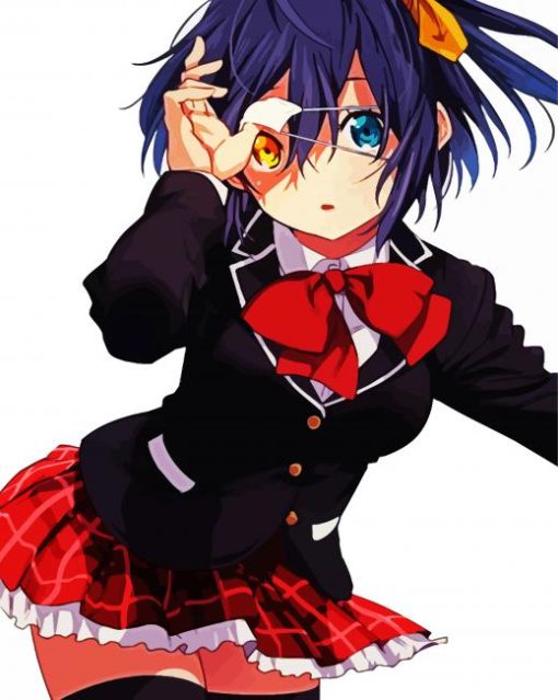 Rikka Takanashi paint by numbers