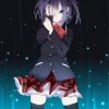 Rikka Anime Character paint by number