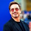 Robert Downey Jr Actor paint by numbers