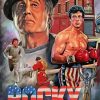 Rocky Sylvester Stallone paint by numbers