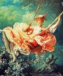 Rococo Art paint by numbers