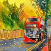 Routemaster Art paint by numbers