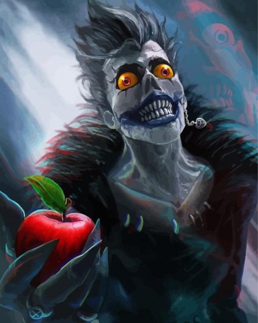 Ryuk Death Note Manga Anime paint by numbers