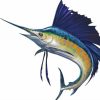 Sailfish paint by numbers