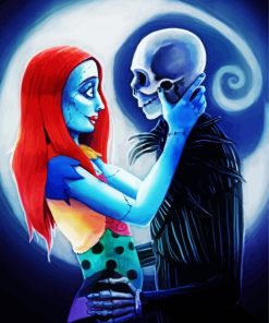 Sally And Jack paint by numbers