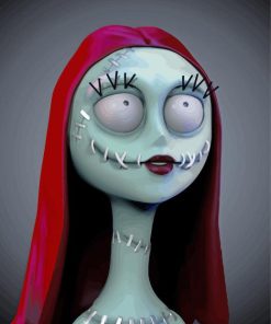 Sally Nightmare Before Christmas paint by numbers