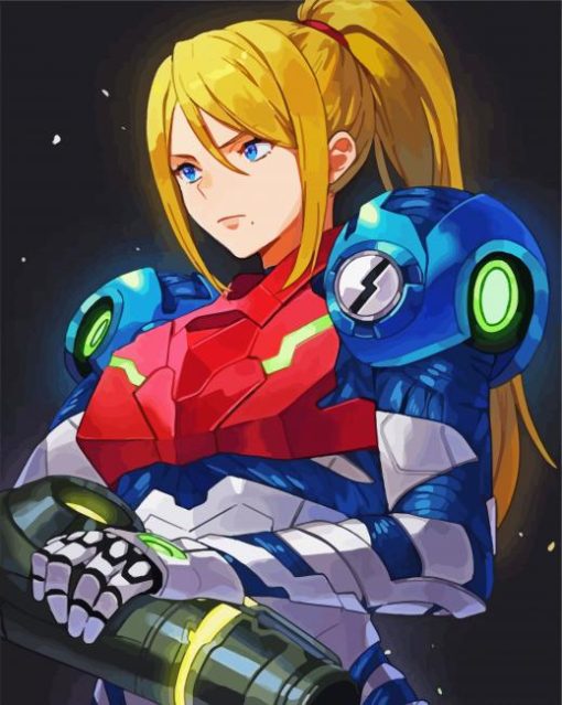 Samus paint by numbers