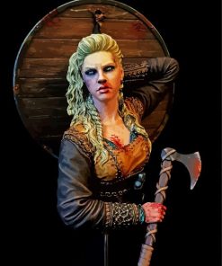 Shieldmaiden paint by numbers