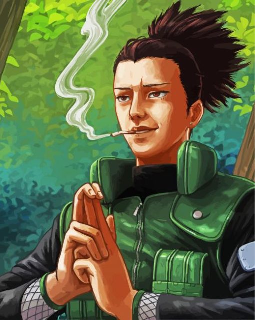 Shikamaru Nara paint by numbers