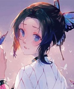 Shinobu Kimetsu No Yaiba paint by numbers