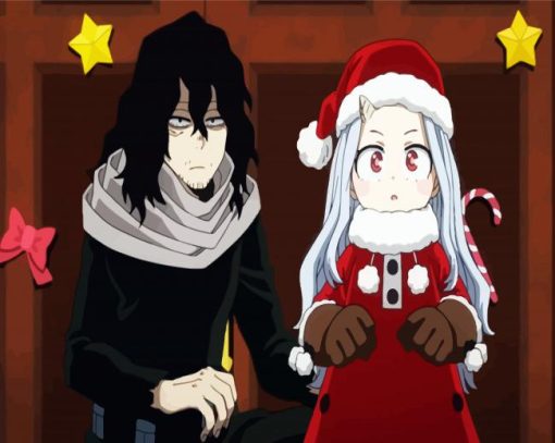 Shota Aizawa And Eri paint by numbers