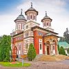 Sinaia Monastery paint by number