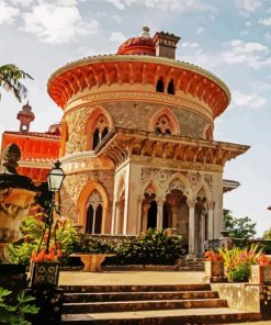 Sintra Park And Palace Of Monserrate paint by number