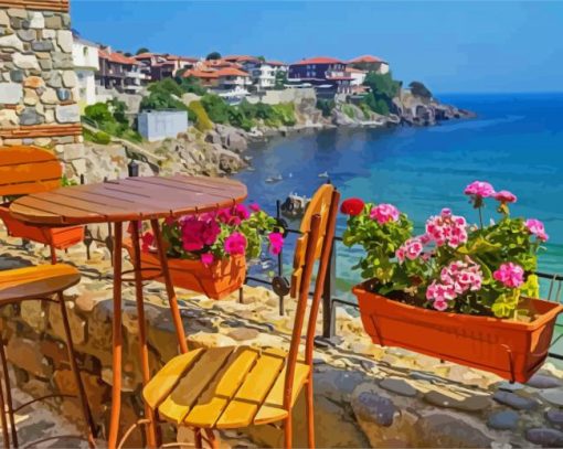 Sozopol Bulgaria paint by numbers