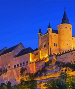 Spain Alcazar De Segovia paint by numbers